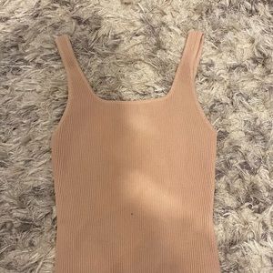 Babaton sculpt knit tank top